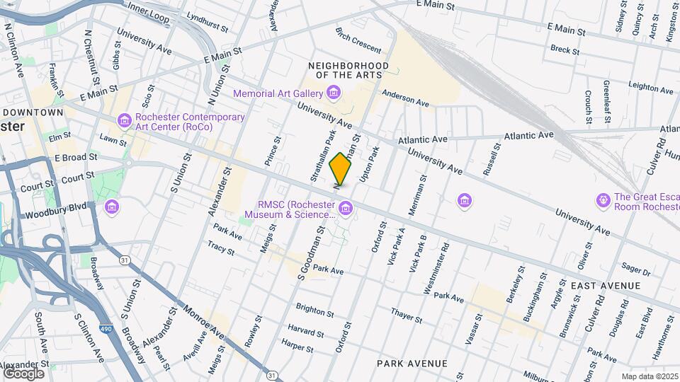 610 East Ave Mapa y Detalles de la Ubicación