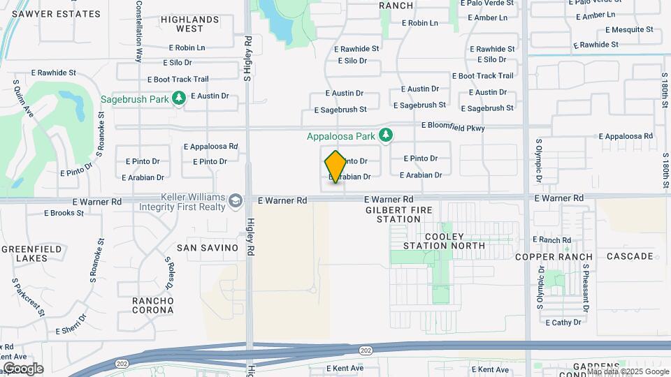 3448 E Spring Wheat Ln Map and Location Details