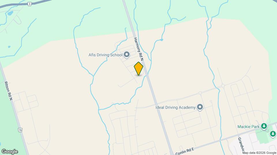 1043 Thompson Dr Map and Location Details