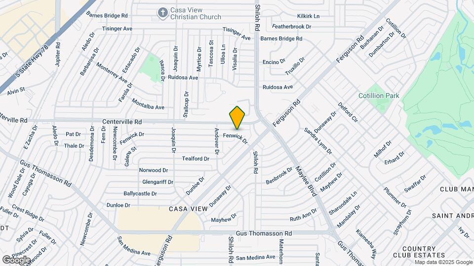 2715 Fenwick Dr Map and Location Details