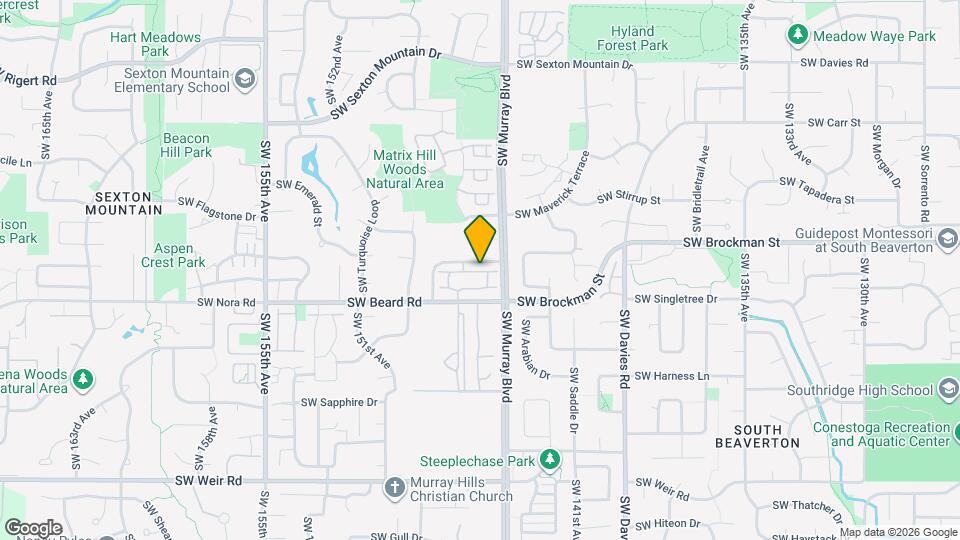 14701 SW Beard Rd Map and Location Details