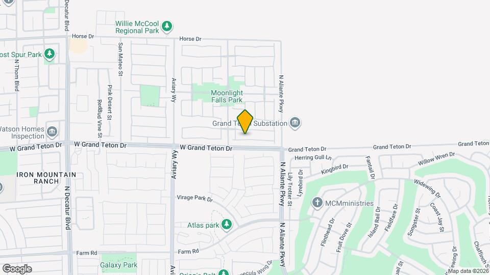 3840 Bowers Hollow Ave Mapa y Detalles de la Ubicación