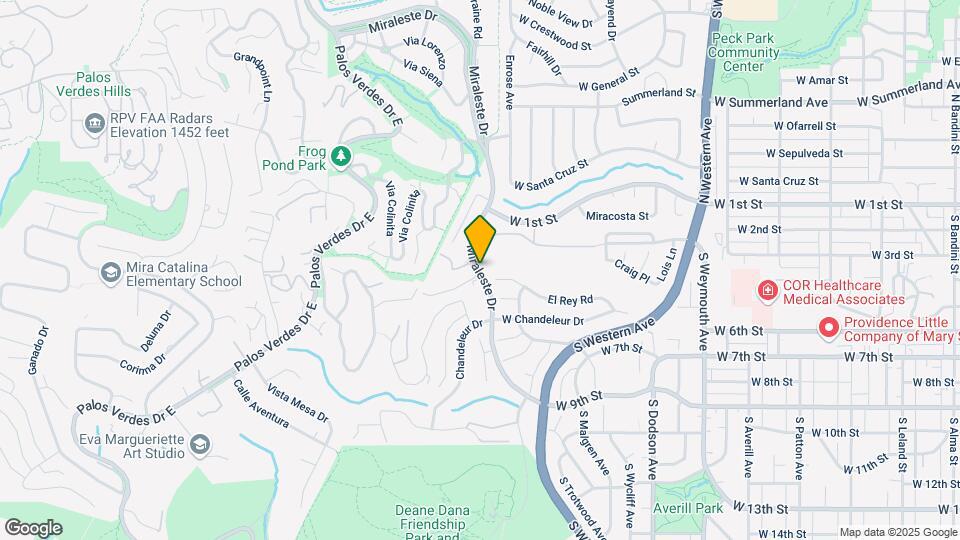 396 Miraleste Dr Map and Location Details