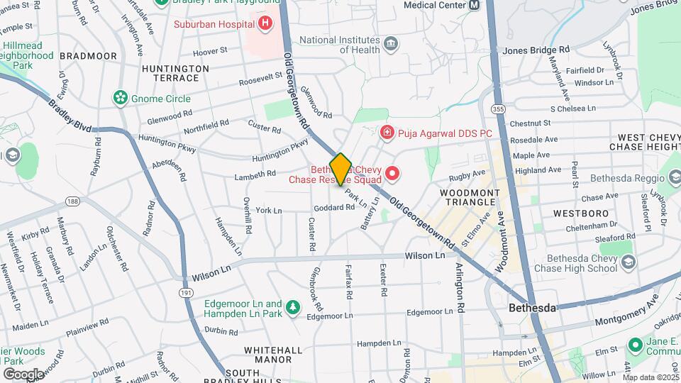 8020 Park Ln Map and Location Details