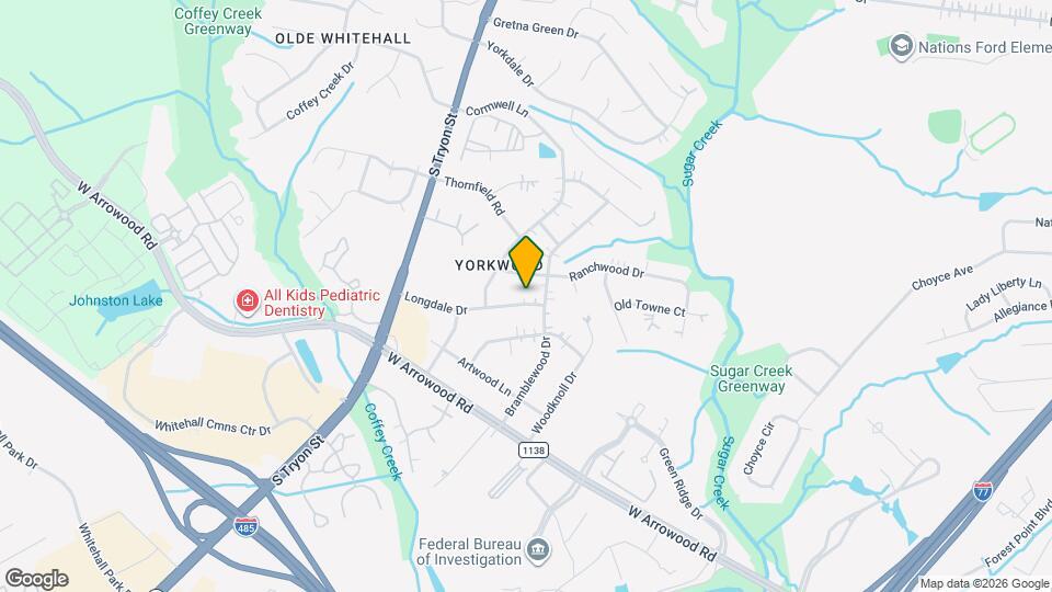 2010 Longdale Dr Mapa y Detalles de la Ubicación