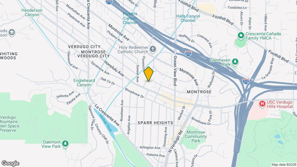 3820 Orangedale Ave, Unit Single House Mapa y Detalles de la Ubicación