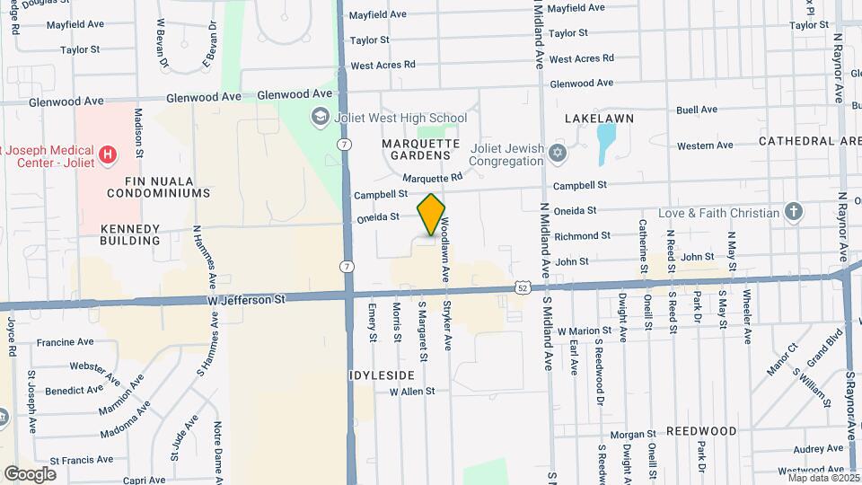 1604 Richmond Street Mapa y Detalles de la Ubicación
