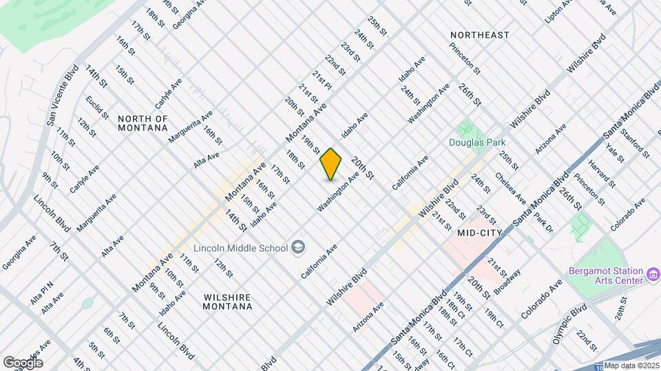 943 18th St Map and Location Details