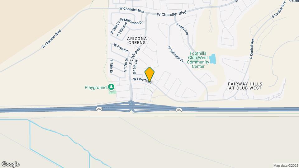 1604 W Satinwood Dr Map and Location Details