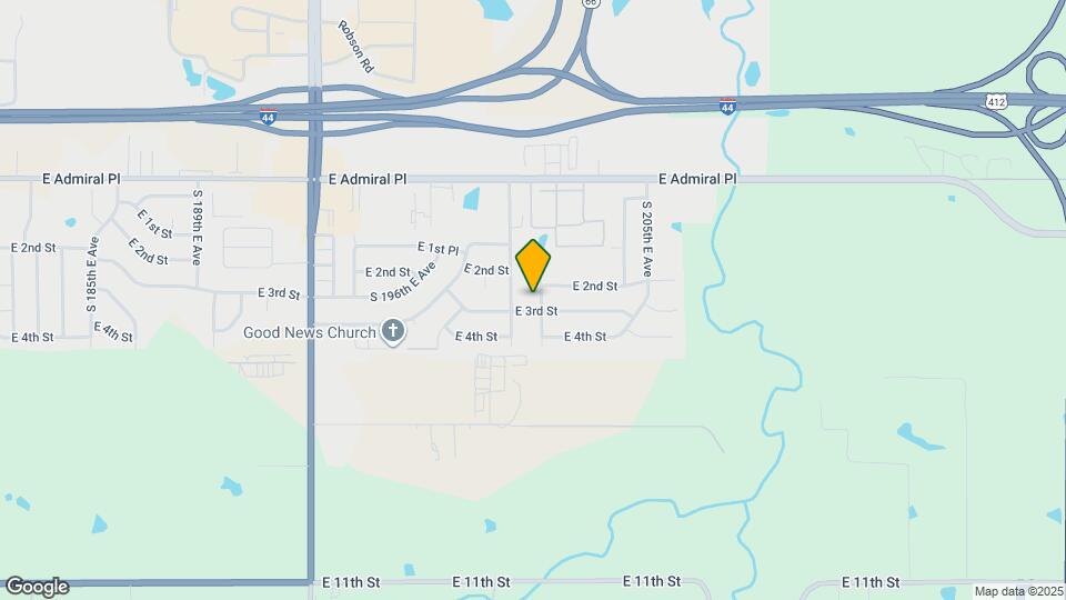 212 201st E Ave Map and Location Details