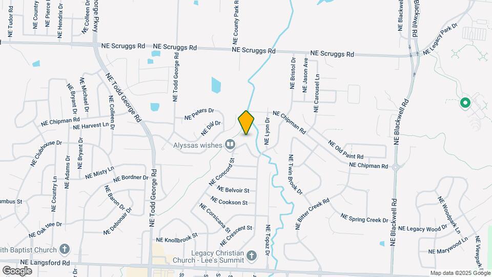 2136 NE Concord St Map and Location Details