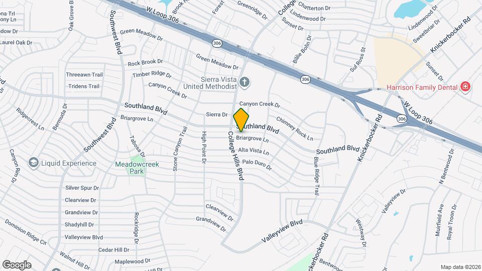 2926 Briargrove Ln Map and Location Details