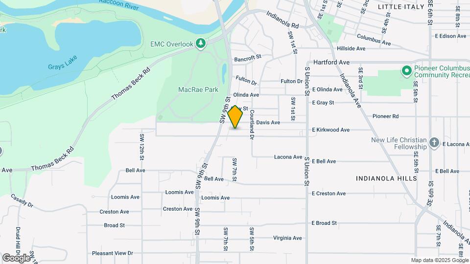 715 Kirkwood Ave Map and Location Details