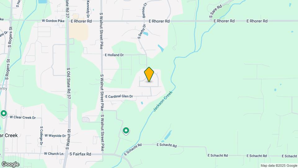 4442 S Carberry Ct Map and Location Details