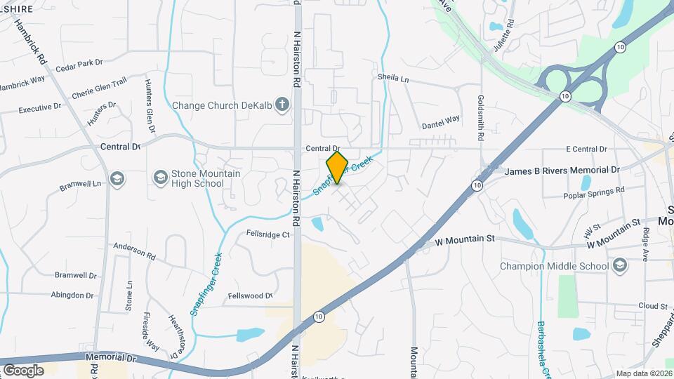 1073 Thornwoode Ln Map and Location Details