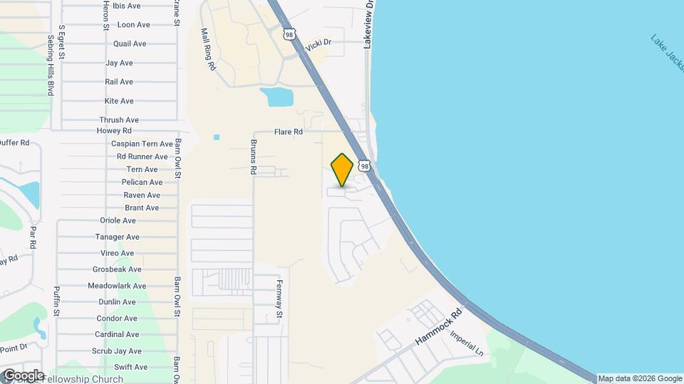 6111 Shorewood Way Map and Location Details