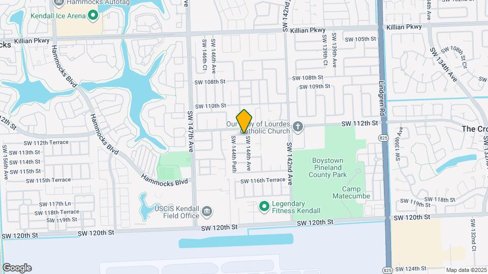 14410 SW 112th Terrace Map and Location Details