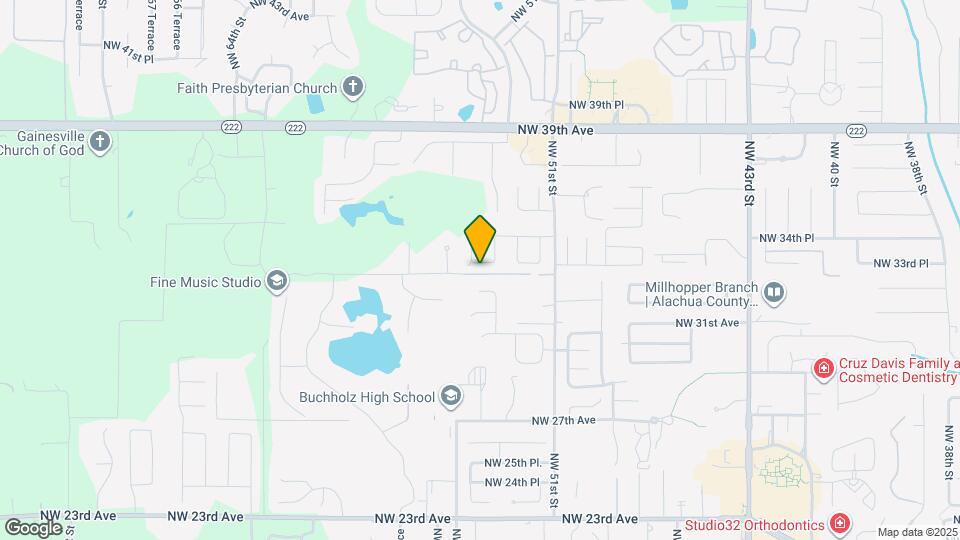 5405 NW 33rd Pl Map and Location Details