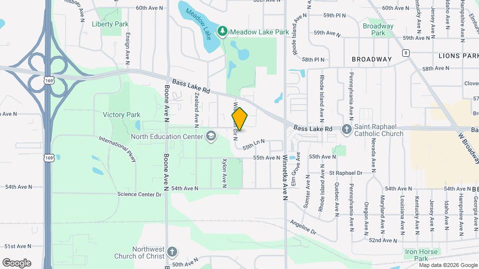 5526 Wisconsin Ave N Map and Location Details