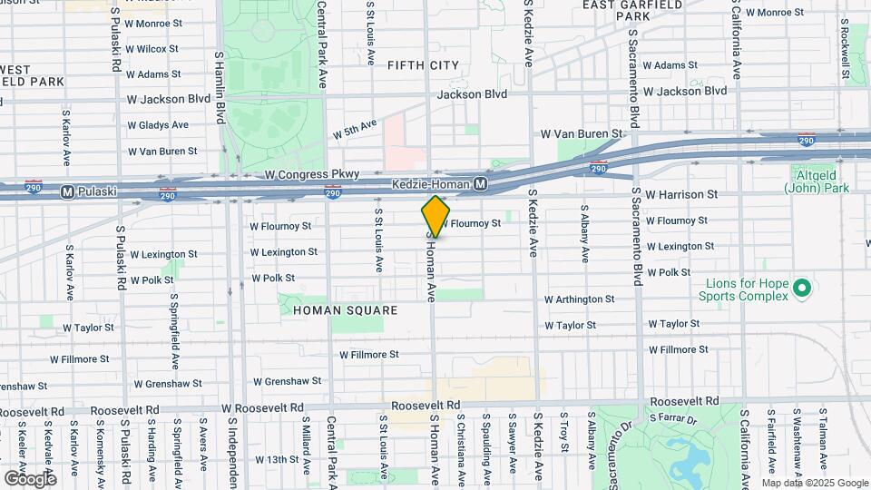 3358 W Lexington St, Unit 2 Map and Location Details