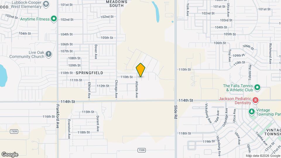 10916 Albany Ave Map and Location Details