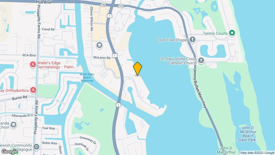 Quay North & South Condominium Map and Location Details