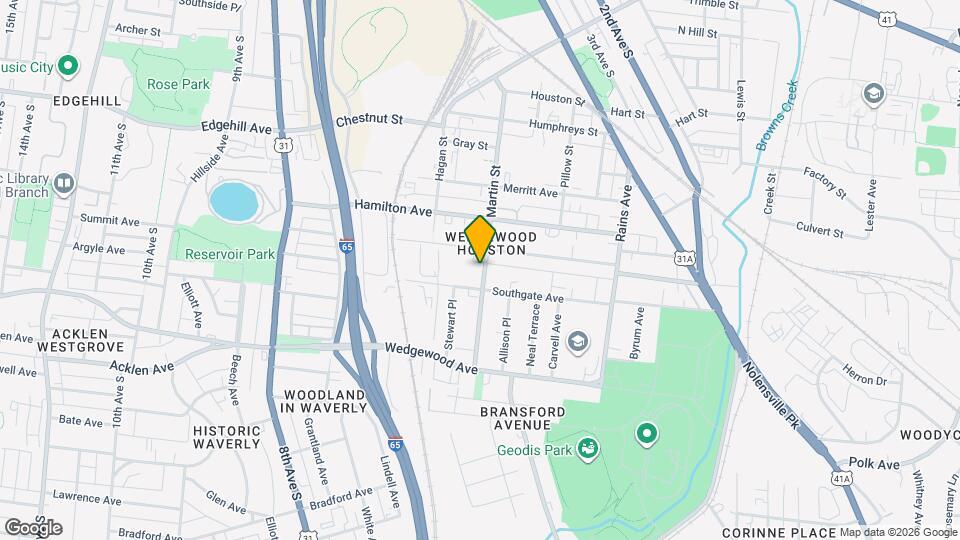 1607 Martin St Map and Location Details