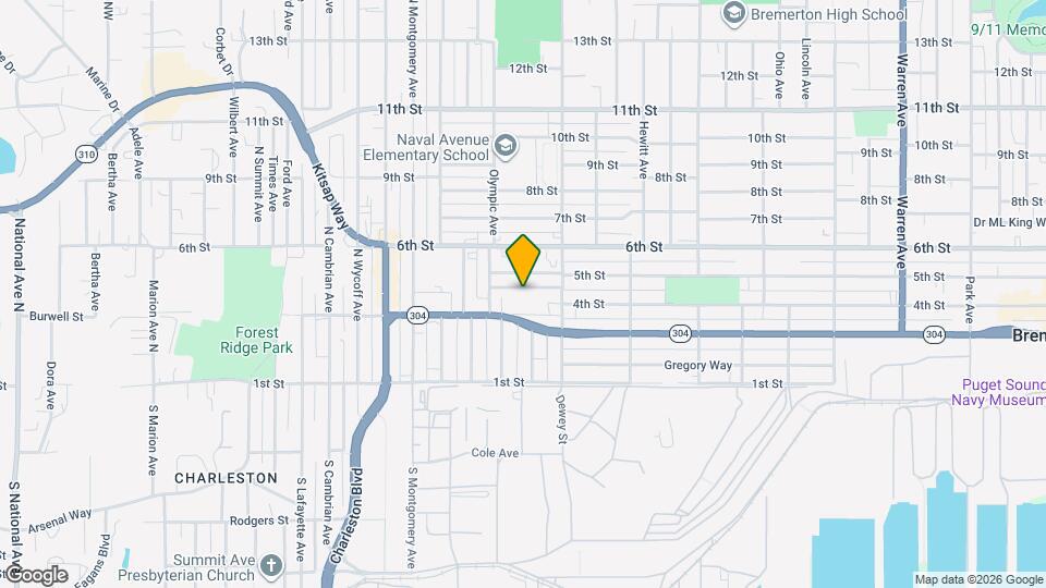 2131 4th St Map and Location Details