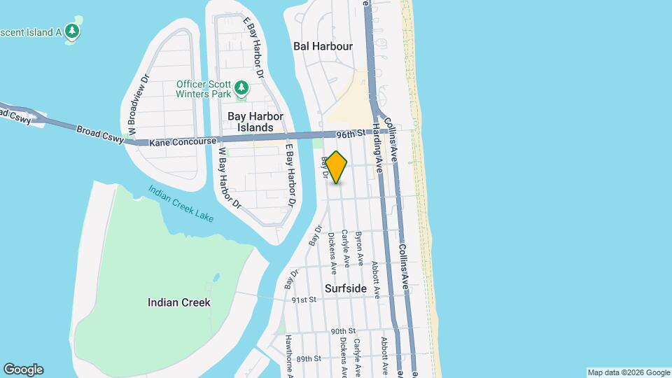 9424 Carlyle Ave Map and Location Details