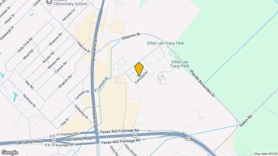 114 Carlsbad Dr Map and Location Details