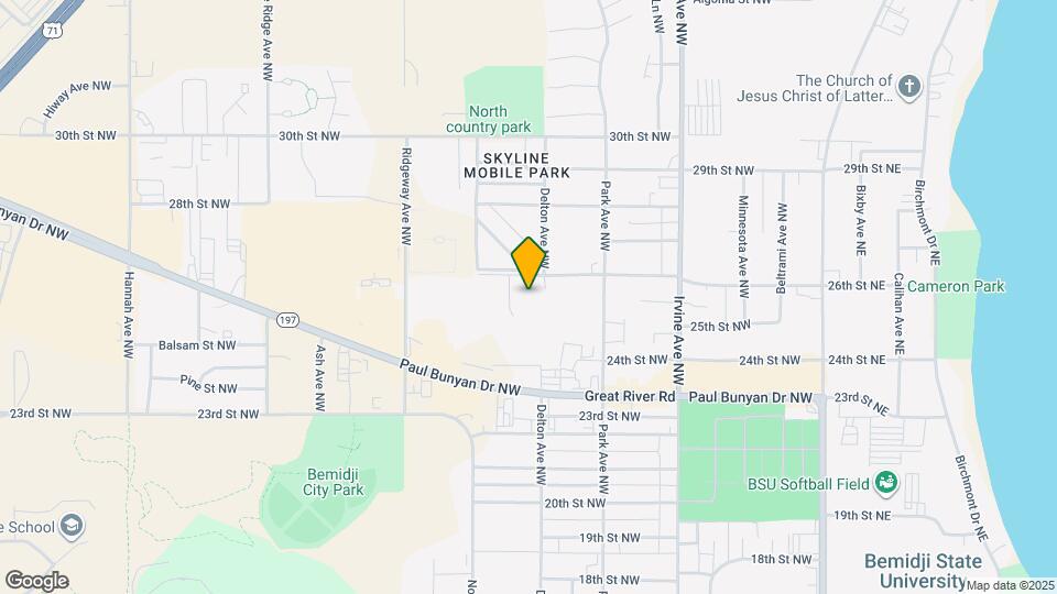 800 26th St NW Map and Location Details