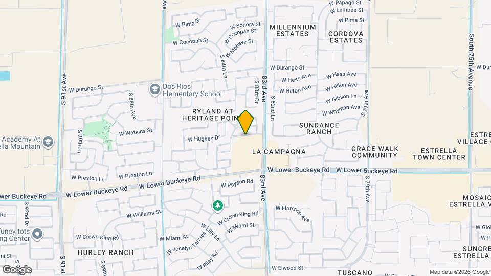 8337 W Hughes Dr Map and Location Details