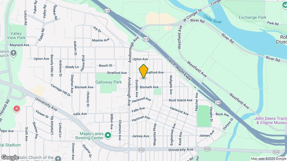 620 Kirkwood Ave Map and Location Details