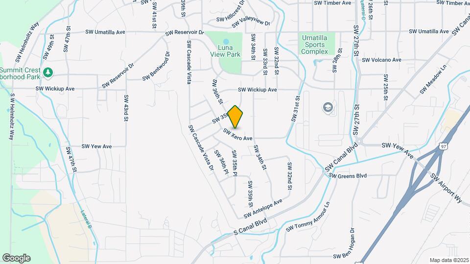3408 SW Xero Ct Map and Location Details