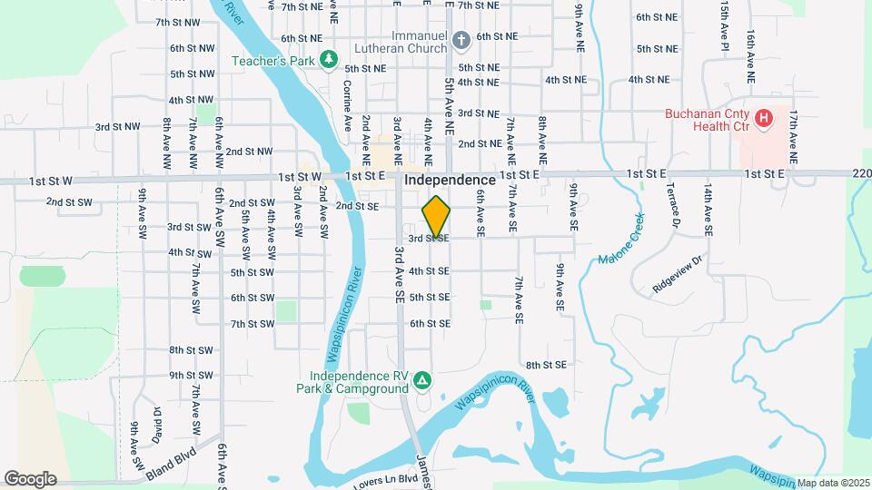 302 4th Ave SE Map and Location Details