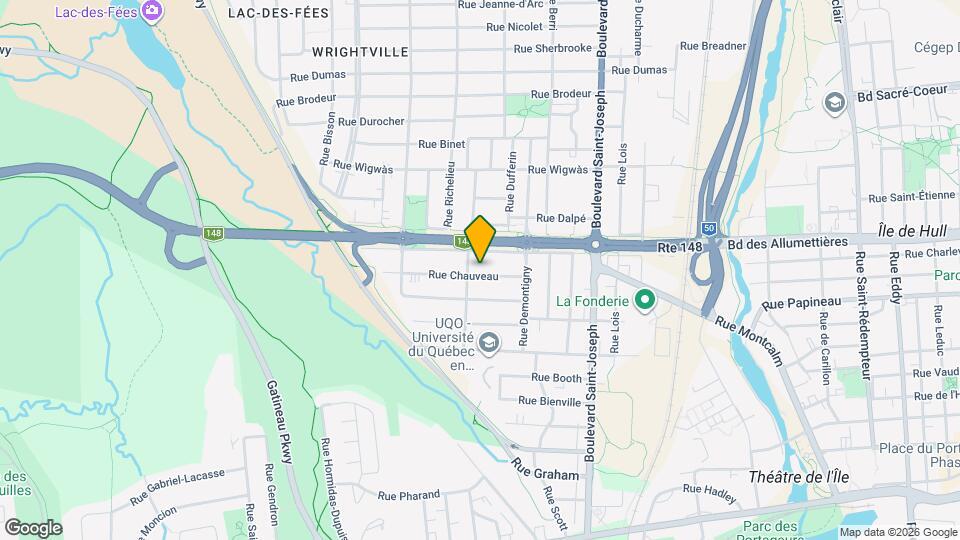 40 Chauveau Map and Location Details