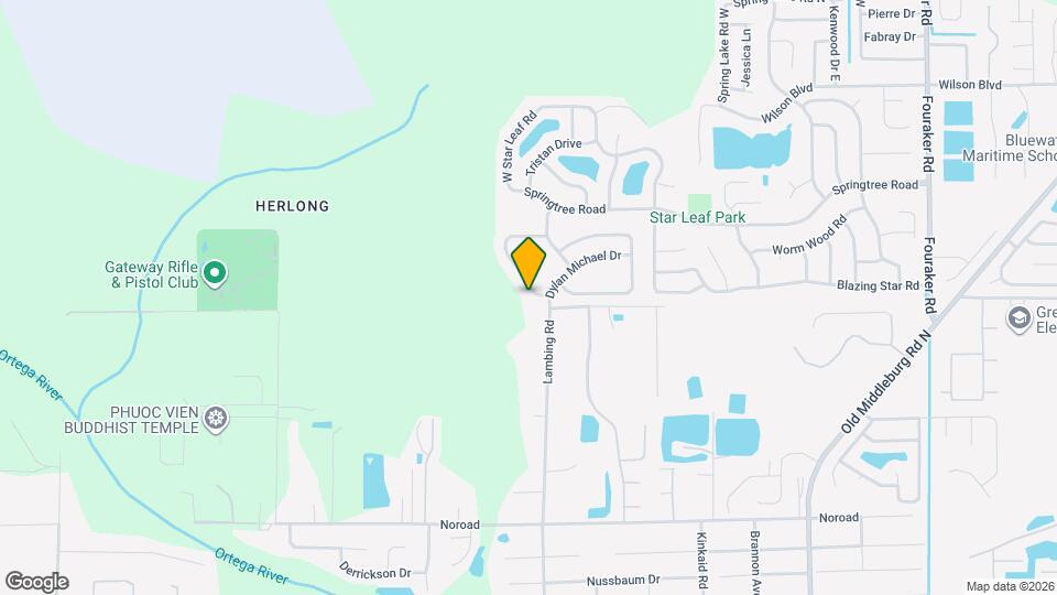 3856 Evan Samuel Drive Map and Location Details