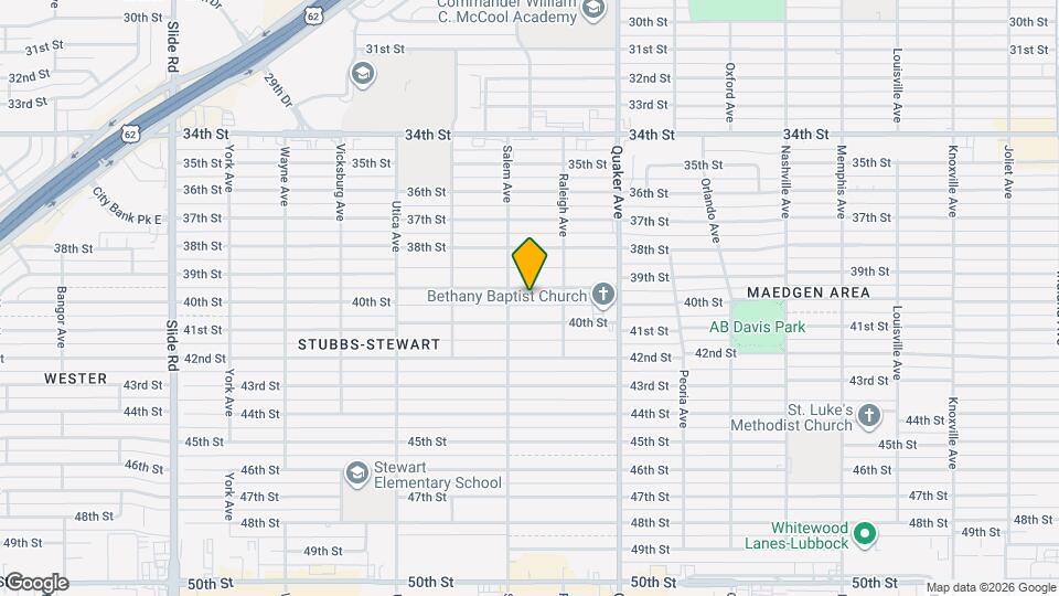 4515 39th St Mapa y Detalles de la Ubicación