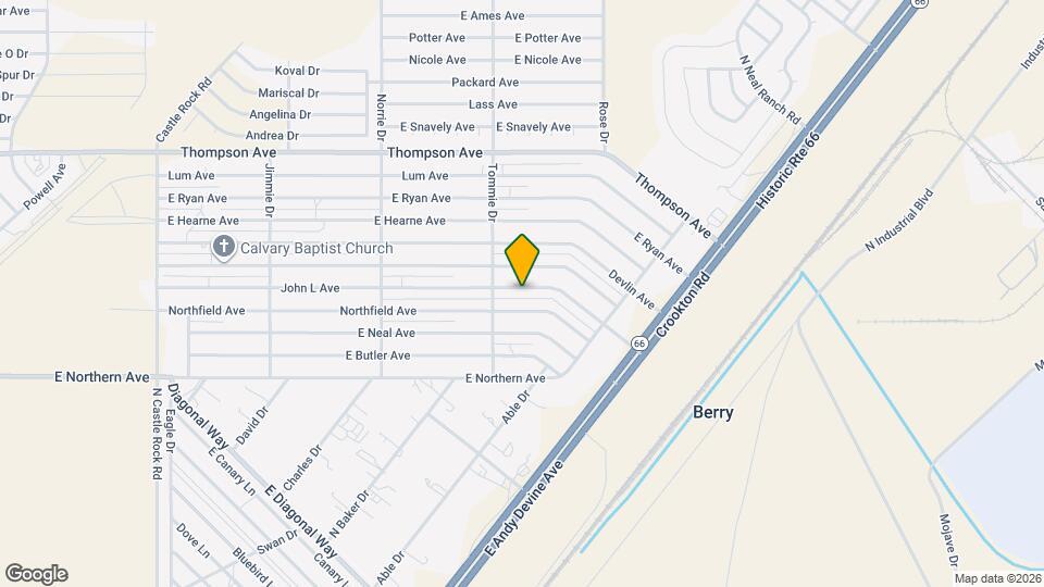 3906 John L Ave Map and Location Details