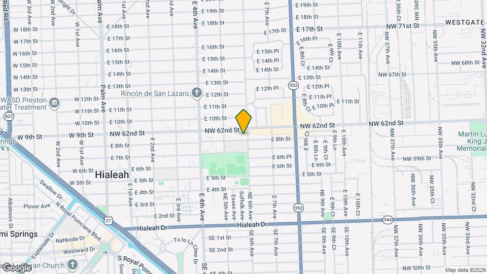 595 E 8th St Mapa y Detalles de la Ubicación