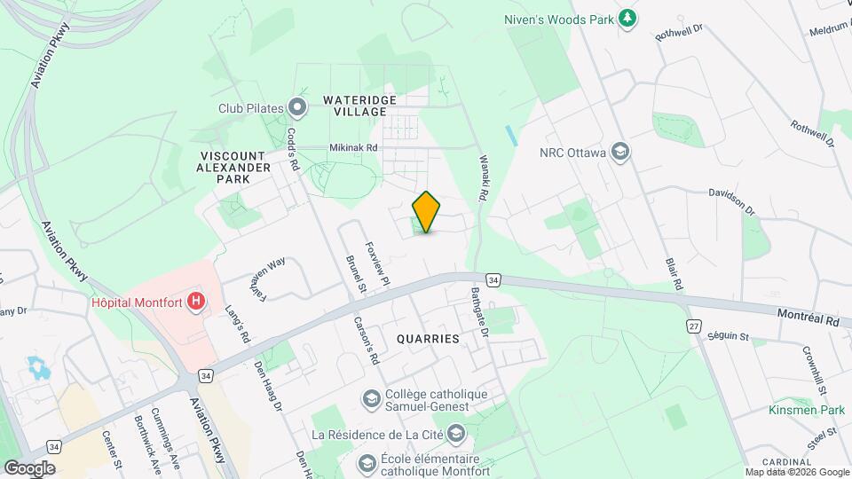 72 Provender Av Map and Location Details