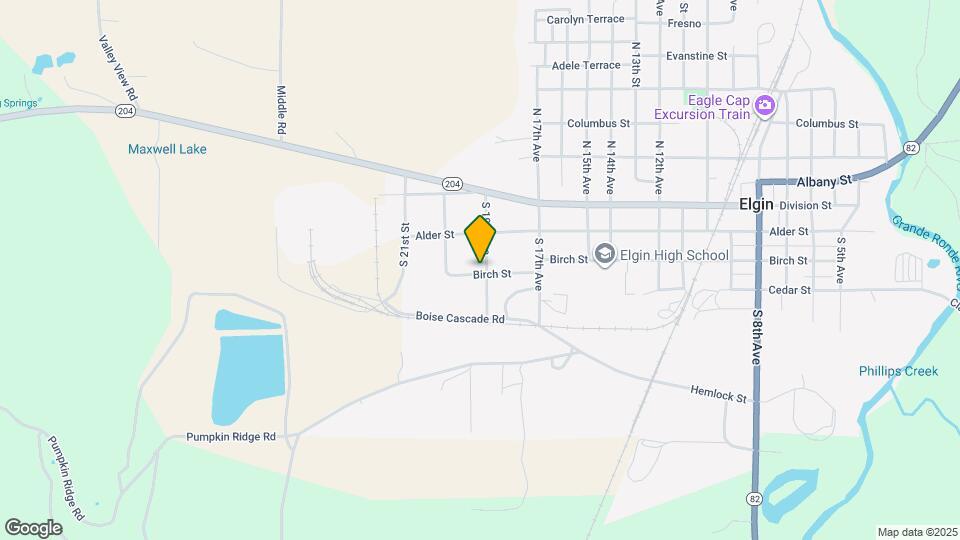 1901 Birch St Map and Location Details