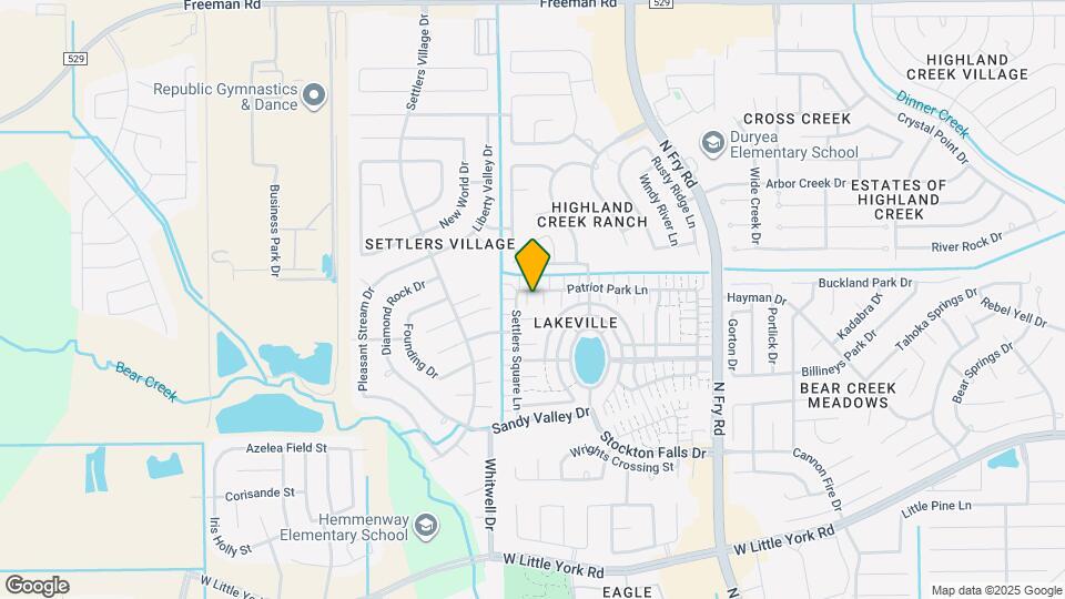 20923 Patriot Park Ln Map and Location Details