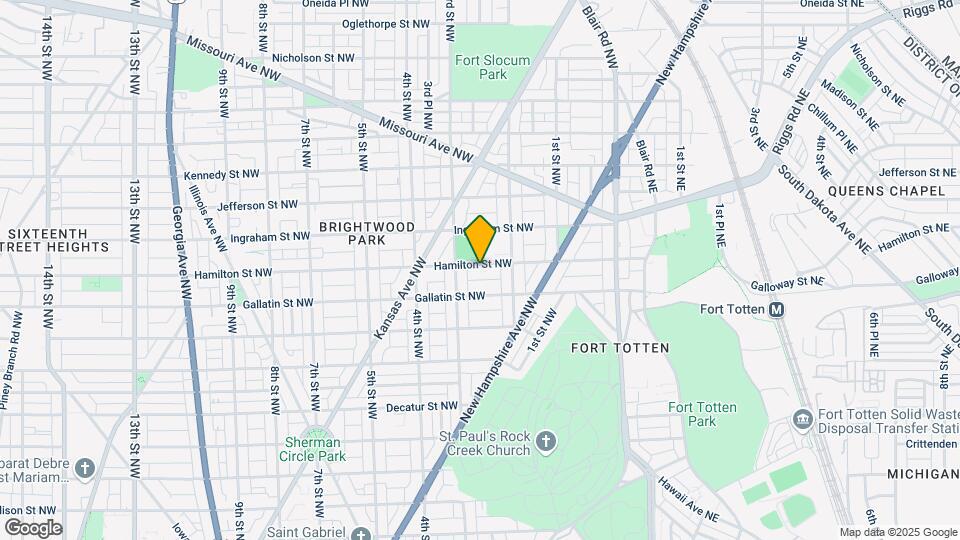 232 Hamilton St NW Map and Location Details