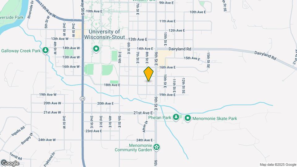 1720 8th St E Map and Location Details