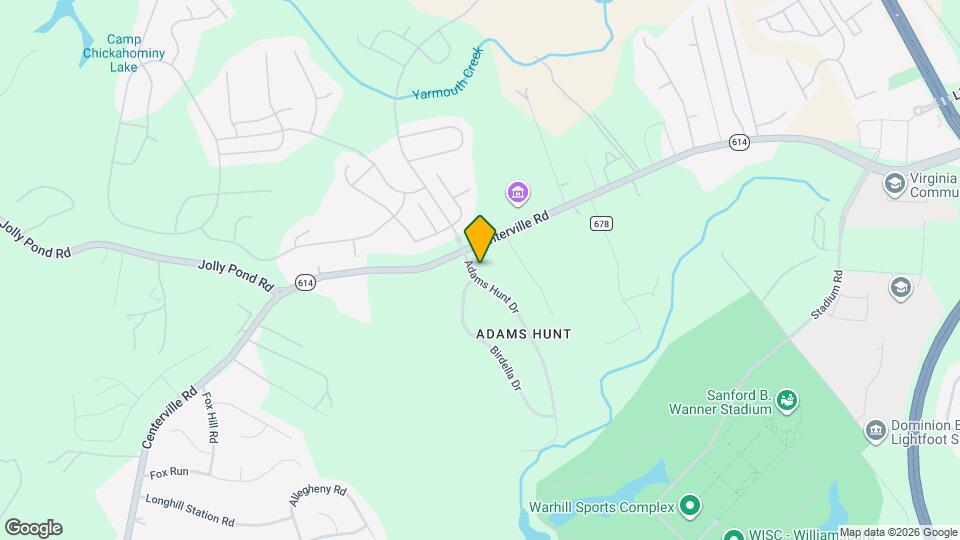 6205 Adams Hunt Dr Mapa y Detalles de la Ubicación