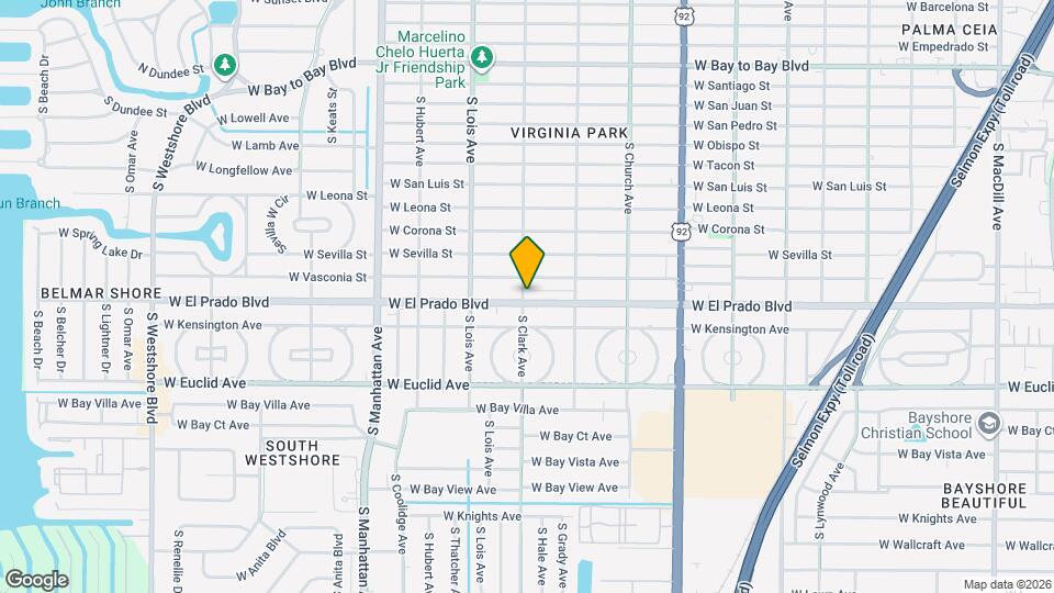 4019 W El Prado Blvd Map and Location Details