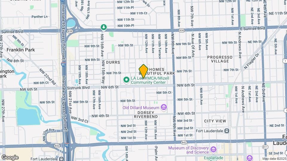 1212 NW 6th Ct Map and Location Details