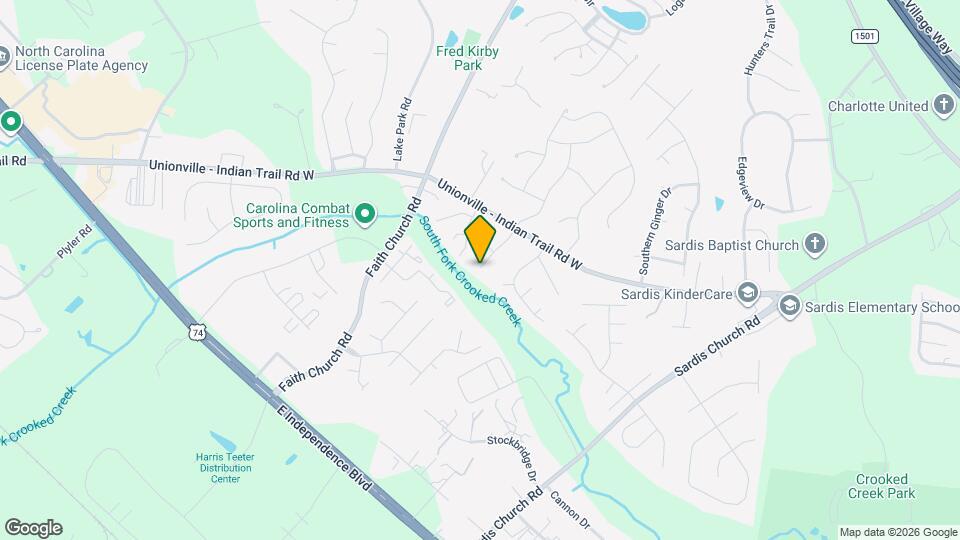 3100 Fairington Dr Mapa y Detalles de la Ubicación