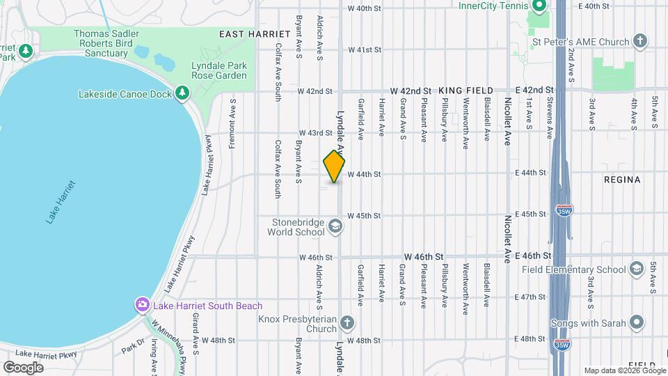 4416 Lyndale Ave S Map and Location Details